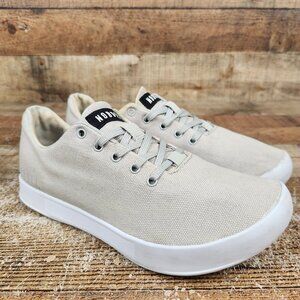 NoBull Canvas Trainer Women's Sz 9 Tan Cross Trainer Gym Low-Top Sneakers